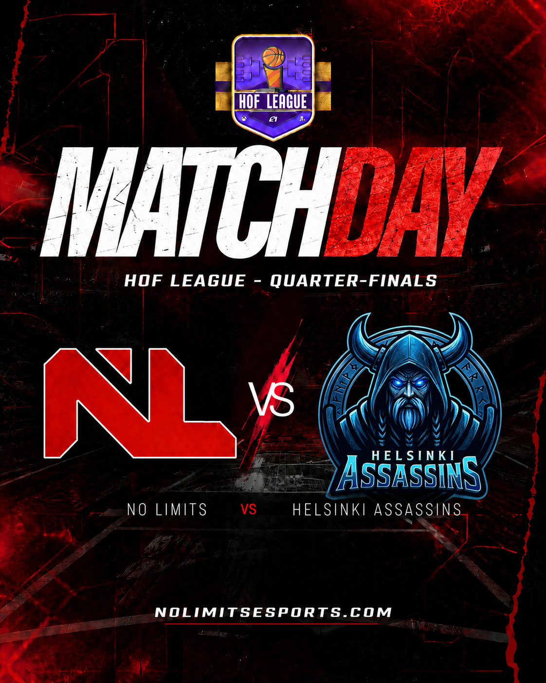 Hoje é dia de Quartos-Final para a HOF League